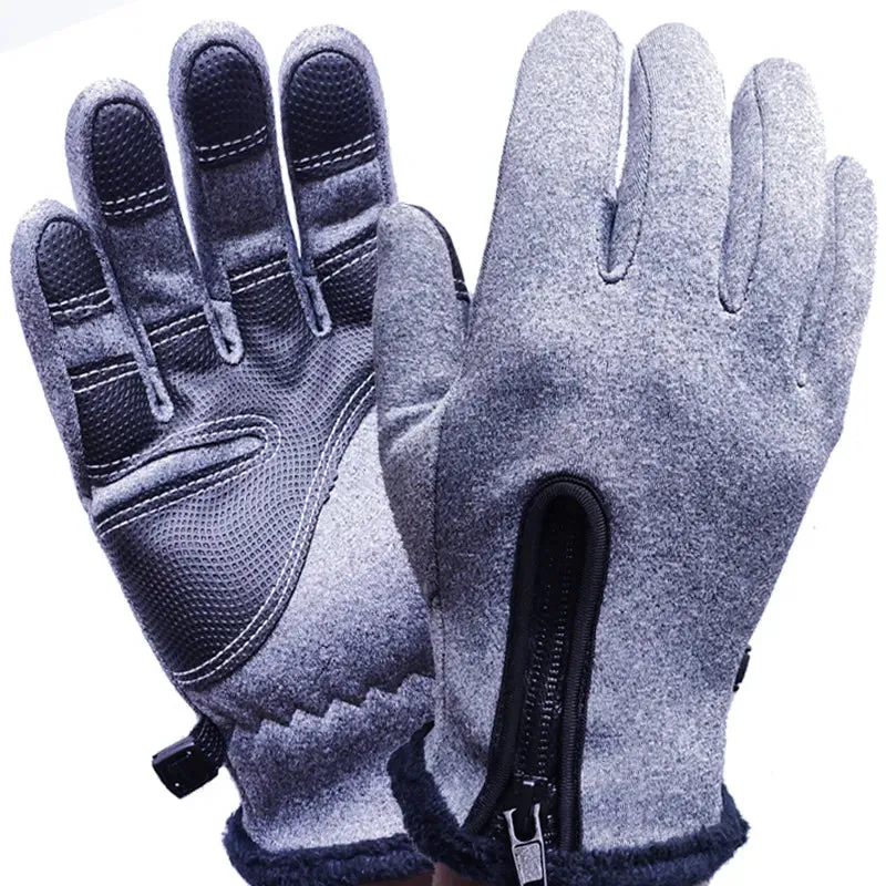 Windproof Motorcycle Cycling Gloves Touch Screen Riding Bike Bicycle Gloves Thermal Warm Motorcycle Winter Autumn Bike Gloves