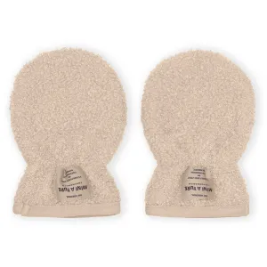 Wolmer Teddyfleece Mittens. GRS Sand Dollar