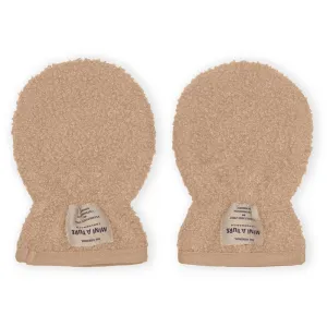 Wolmer Teddyfleece Mittens. GRS Savannah Tan