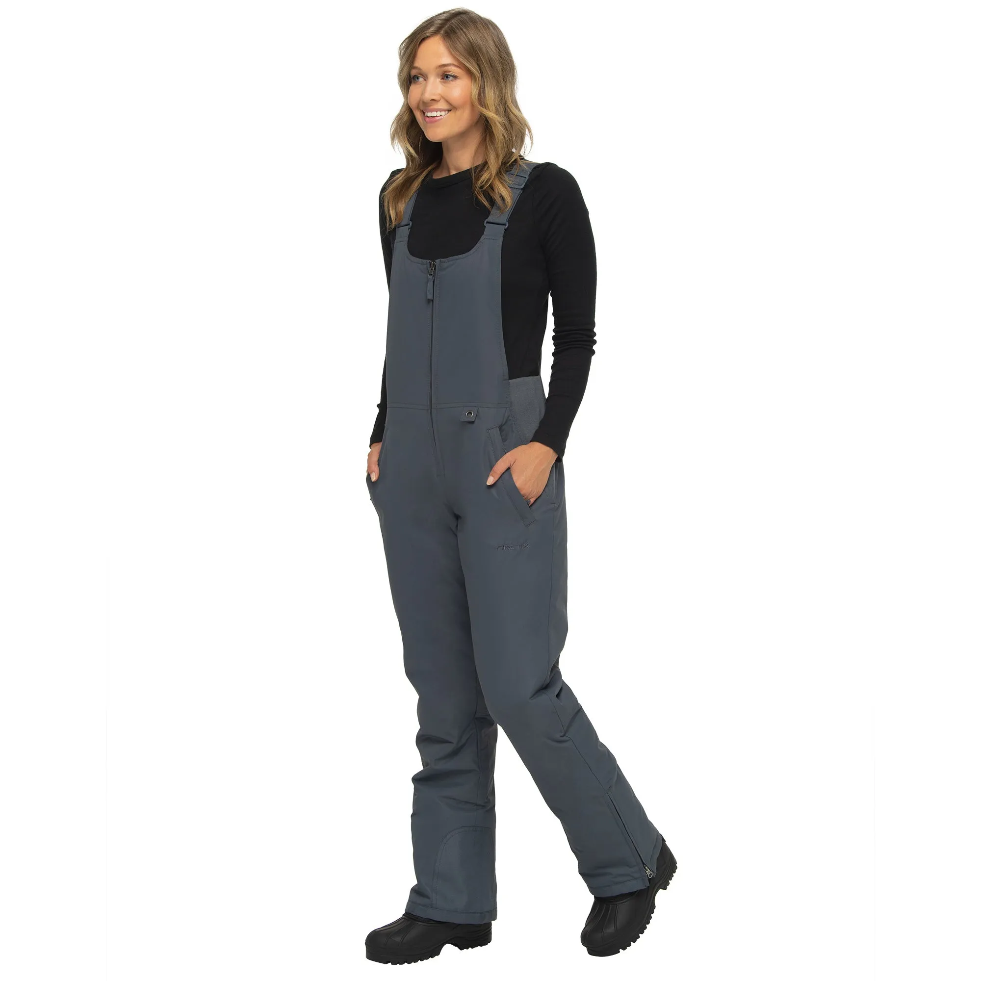 Women's Essential Insulated Bib Overalls - SHORT Inseam