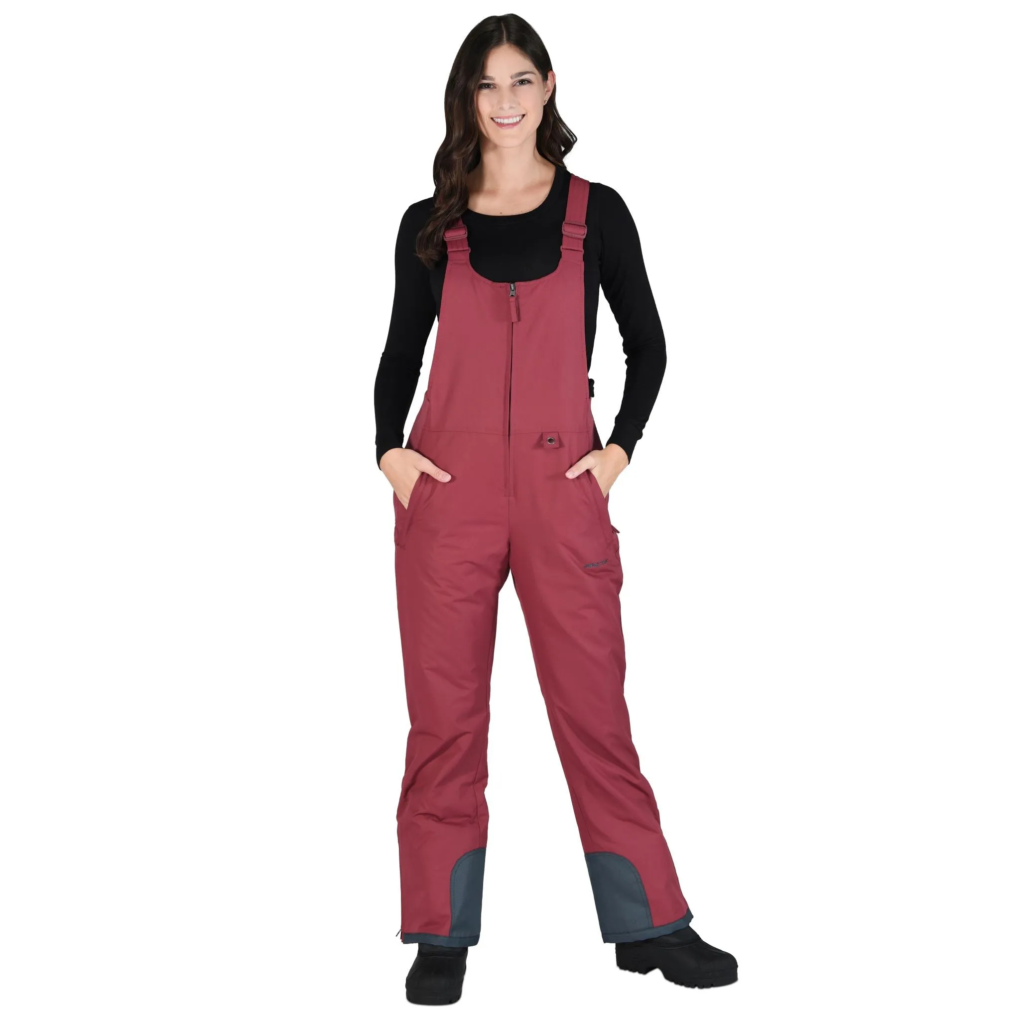 Women's Essential Insulated Bib Overalls - SHORT Inseam